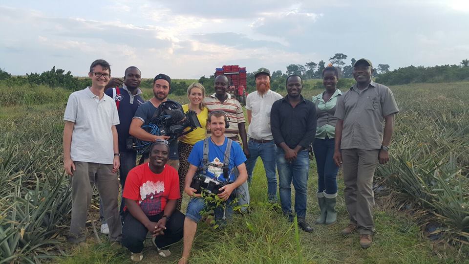 On Zulu Farm with Kate Quilton and the Food Unwrapped crew